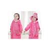 Pembe Çocuk Yağmurluk Karikatür Desenli Su Geçirmez