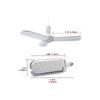 Pervane Ampül 45 W 3 Kollu Katlanır Pervane Led Ampül Tasarruflu Kanatlı Led