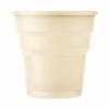 Plastik Meşrubat Bardağı Krem 180cc-7oz 25li