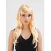 Platin Altın Dore Renk Uzun Düz Parti Peruğu