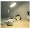 PS-008 Şarjlı 24 Led Çalışma Okuma Işığı Kademeli Masa Lambası Ayarlanabilir Renk Tonu Ve Parlaklık