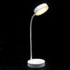 PS-1931 Şarjlı Dokunmatik 20 Led Çalışma Okuma Işığı Flexible Masa Lambası Beyaz