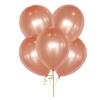 Rose Gold Renk Metalik Balon Sedefli Balon 100 Adet