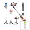 SELFIE STICK R1 DEMPOWER DP-276S ( SİYAH ) SELFİ ÇUBUK & TRİPOD AYAKLI  (57CM UZAYAN-KISALAN SAPLI + 10CM =67CM)*100