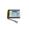 Sertec 103040 3.7V 1200mAh Li-Polymer Pil (Devreli/1.5A)