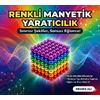 Sihirli Manyetik Toplar Dyum Mıknatıs Küp Bilye 216 Adet Cube Küp Dymium