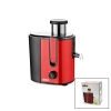 SİNBO SJ-3143 (ELEKTRİKLİ) (KIRMIZI) KATI MEYVE SIKACAK (600W) (HAZNE POSA:1250ML & M.SUYU:450ML) (ÇELİK FİLTRE) (65MM TÜP)*4