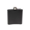 Siyah 6 oz Çelik Cep İçki Kanyak Matarası