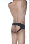 Siyah Jockstrap Erkek İç Giyim