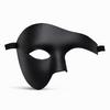 Siyah Yarım Erkek Maske – Phantom Parti & Balo Maskesi