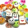 Squishy Yumuşak Stres Anahtarlık 12 Li Paket