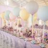 Su Yeşili Renk Mega Boy Jumbo Makaron Balon 36 İnch