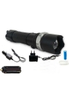 Swat Profesyonel Şarjlı El Feneri Ledli+flashlight+zoom Özellikli 6 Parça Full Set
