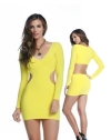 Terry Pau TP101004 Seksi Mini Elbise