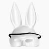 Uzun Kulaklı Beyaz Lüks Tavşan Maskesi