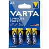 Varta 4906 Longlife Power AA Size 4lü Kalem Pil