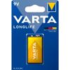 Varta Longlife 9V Alkalin Pil