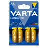 Varta Longlife AA Size 4lü Kalem Pil