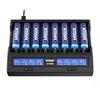 Xtar VC8 Sekizli Li-ion / NI-CD / NI-MH Pil Şarj Cihazı