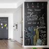 Yazılabilir Kara Tahta Yazı Tahtası Duvar Stickerı (60x200cm)