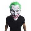 Yeşil Saçlı Plastik Killer Joker Maskesi 31x22 cm